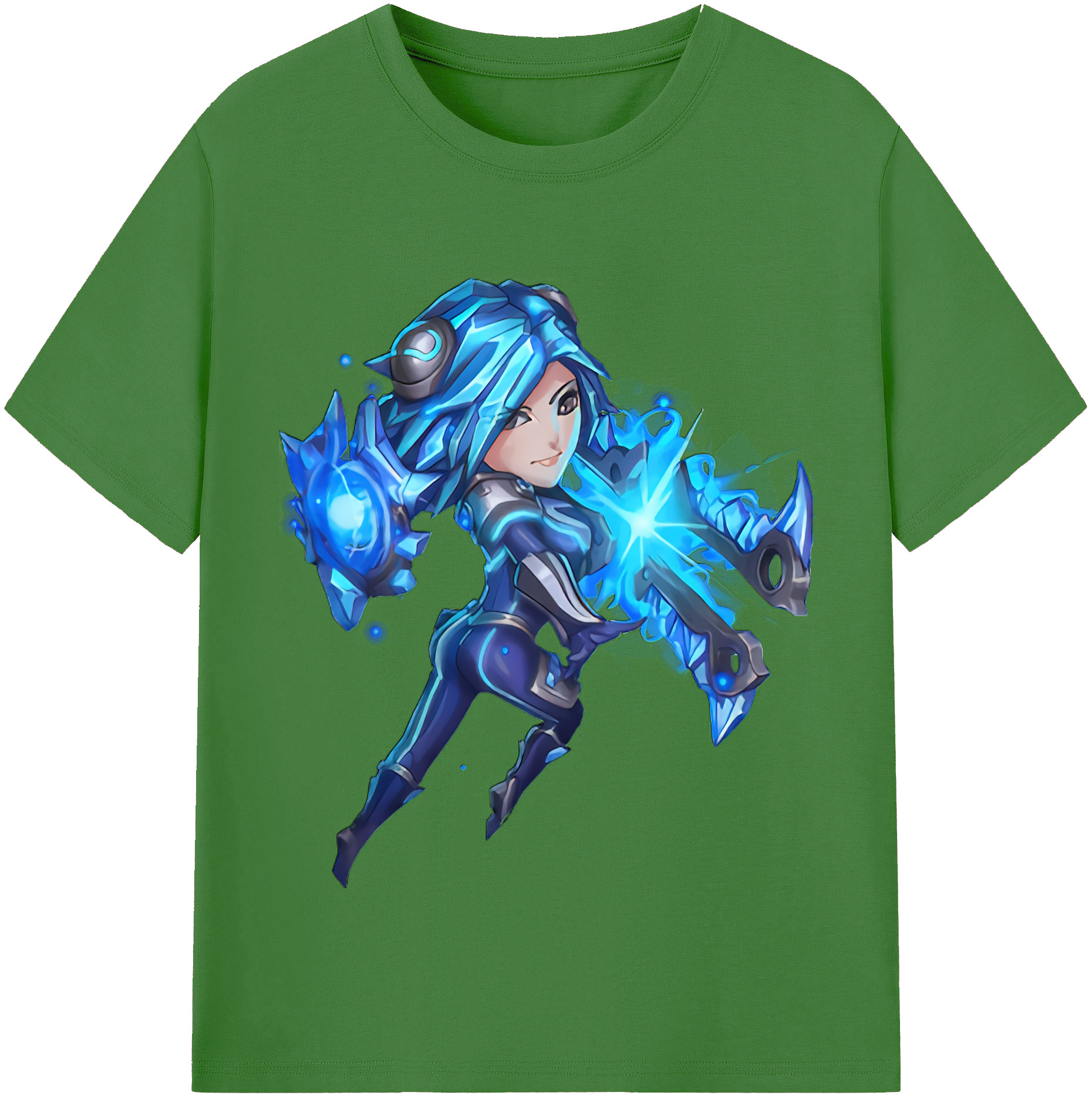 （画像用） リーグ・オブ・レジェンド League of Legends LOL レディースカジュアルプリントTシャツ（綿100％）